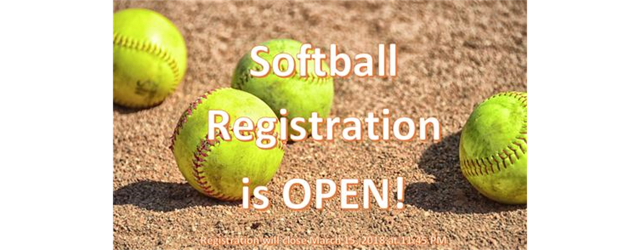 Online Softball Registration